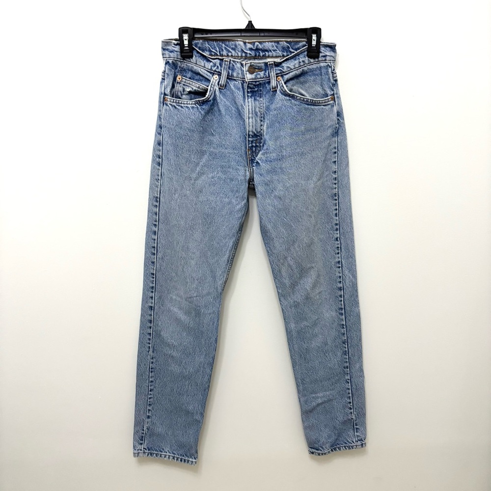 Vintage Levi’s 505 Jeans Orange Tab Light Wash Men’s Size 31x34 Regular Straight
